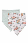 2pc Bandana Bibs | Turtley Rad