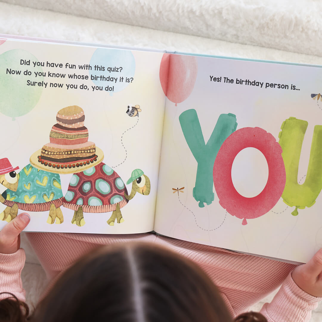 happy birthday kids personalized book 