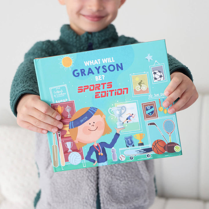 personalized name book for kids sports alphabet 