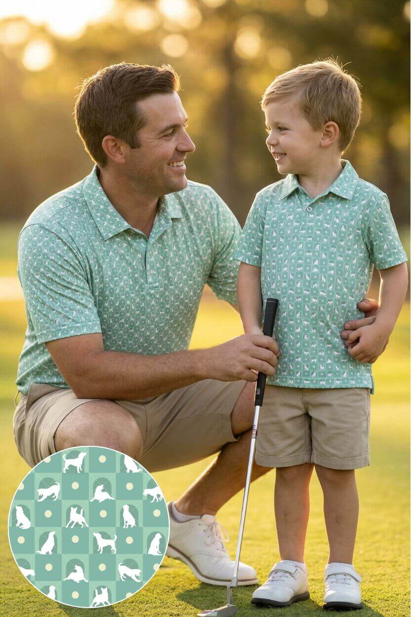 Short Sleeve Polo | Man's Best Friend