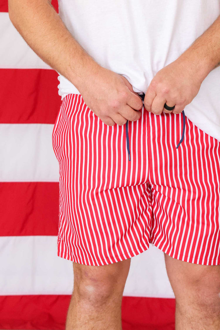 Men's Swim Trunks | Stars & Stripes Party