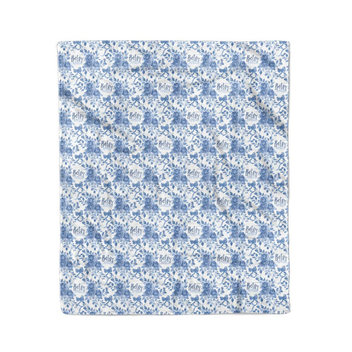 betsy's blooms personalized kids blanket 50 x 60