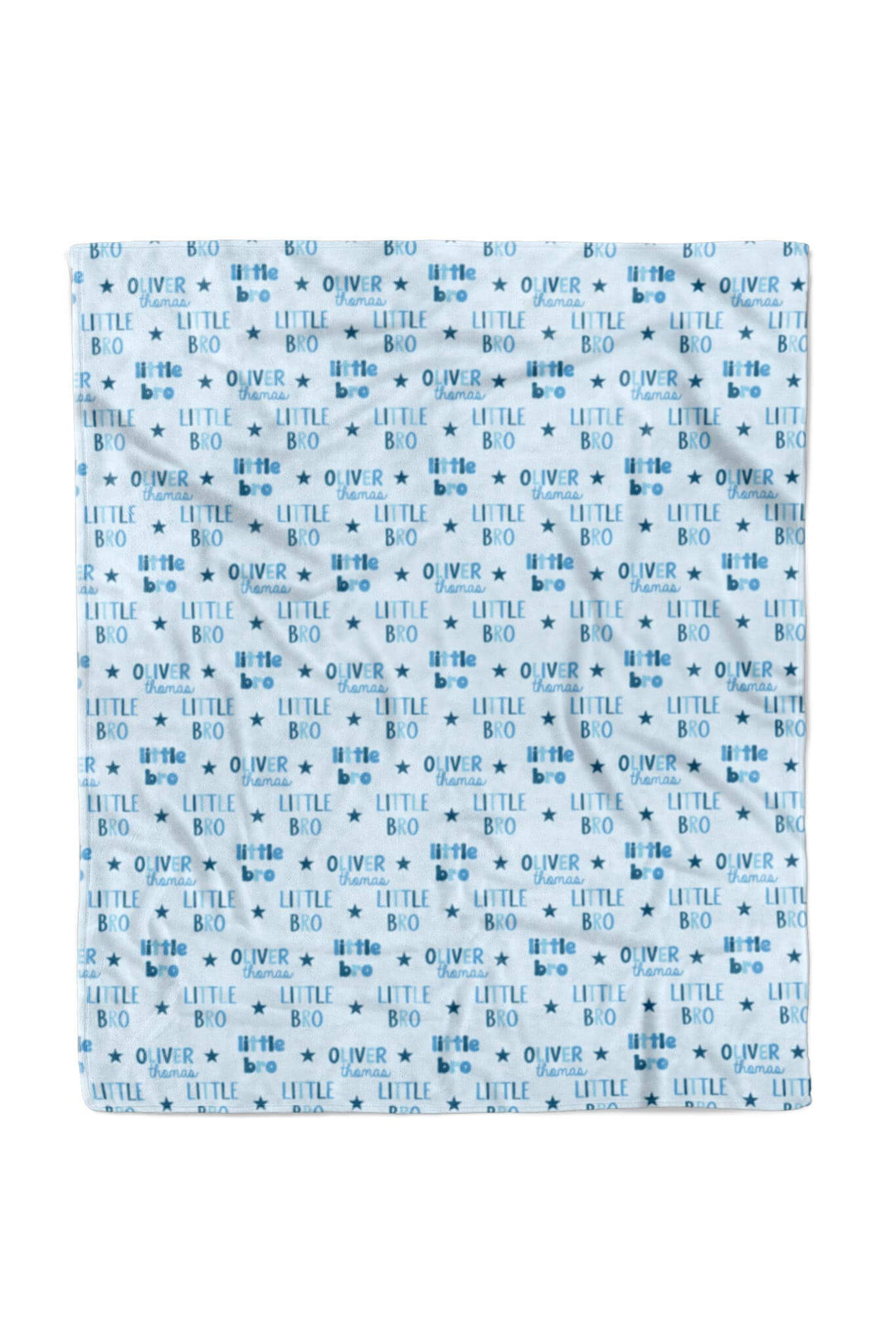Little Bro Personalized Kids Blanket