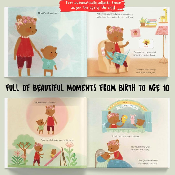 mom personalized kids book 