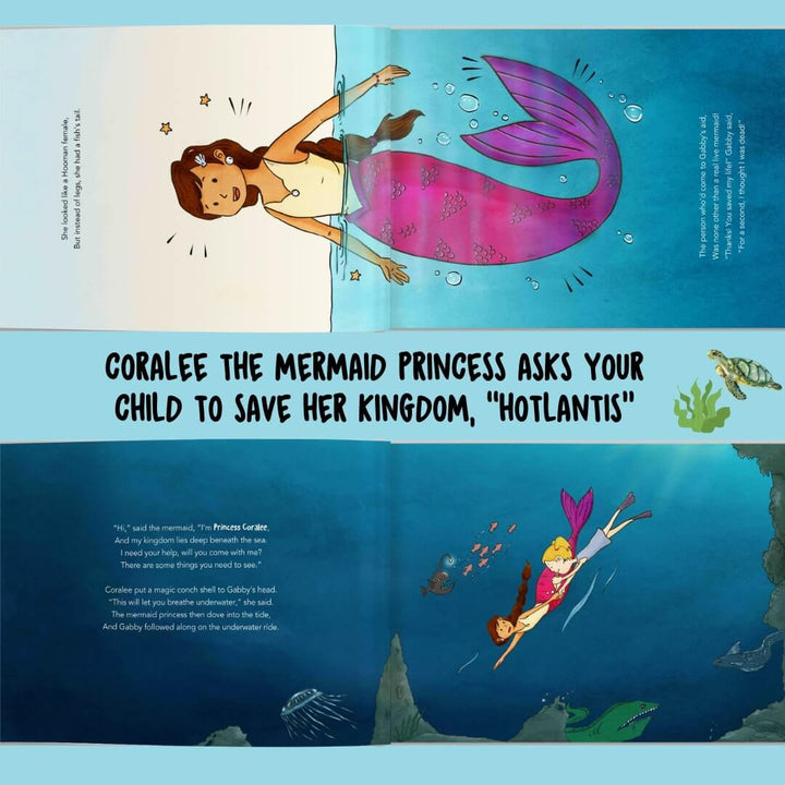 personalized kids book ocean 