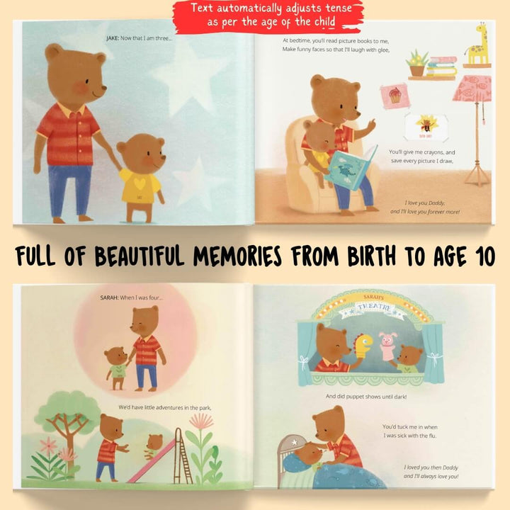 personalized kids book for dad