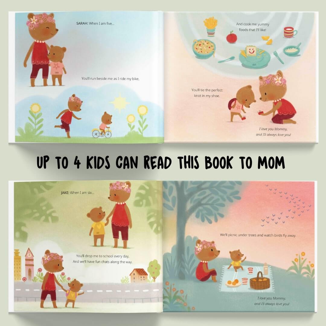 personalized kids book for mom 