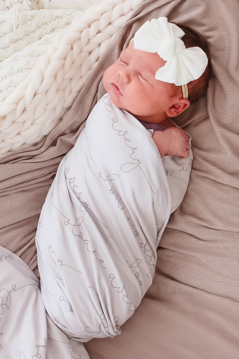 Personalized Baby Blanket With Name - Super Soft Custom Blanket For Boys & Girls, Great Newborn Gift