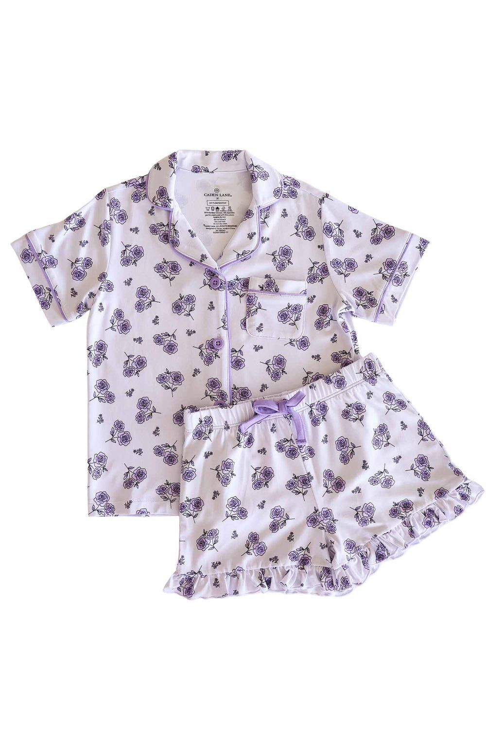 amethyst garden short lounge set 