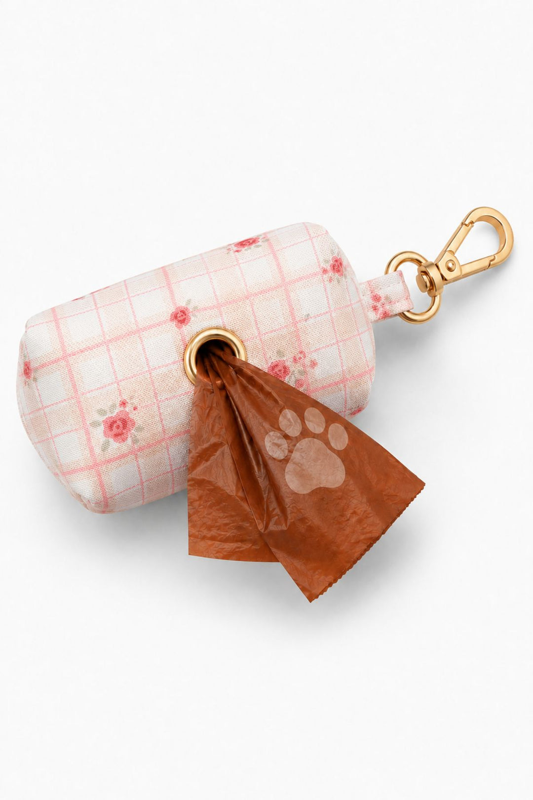 Dog Waste Bag Holder |  Primrose Plaid