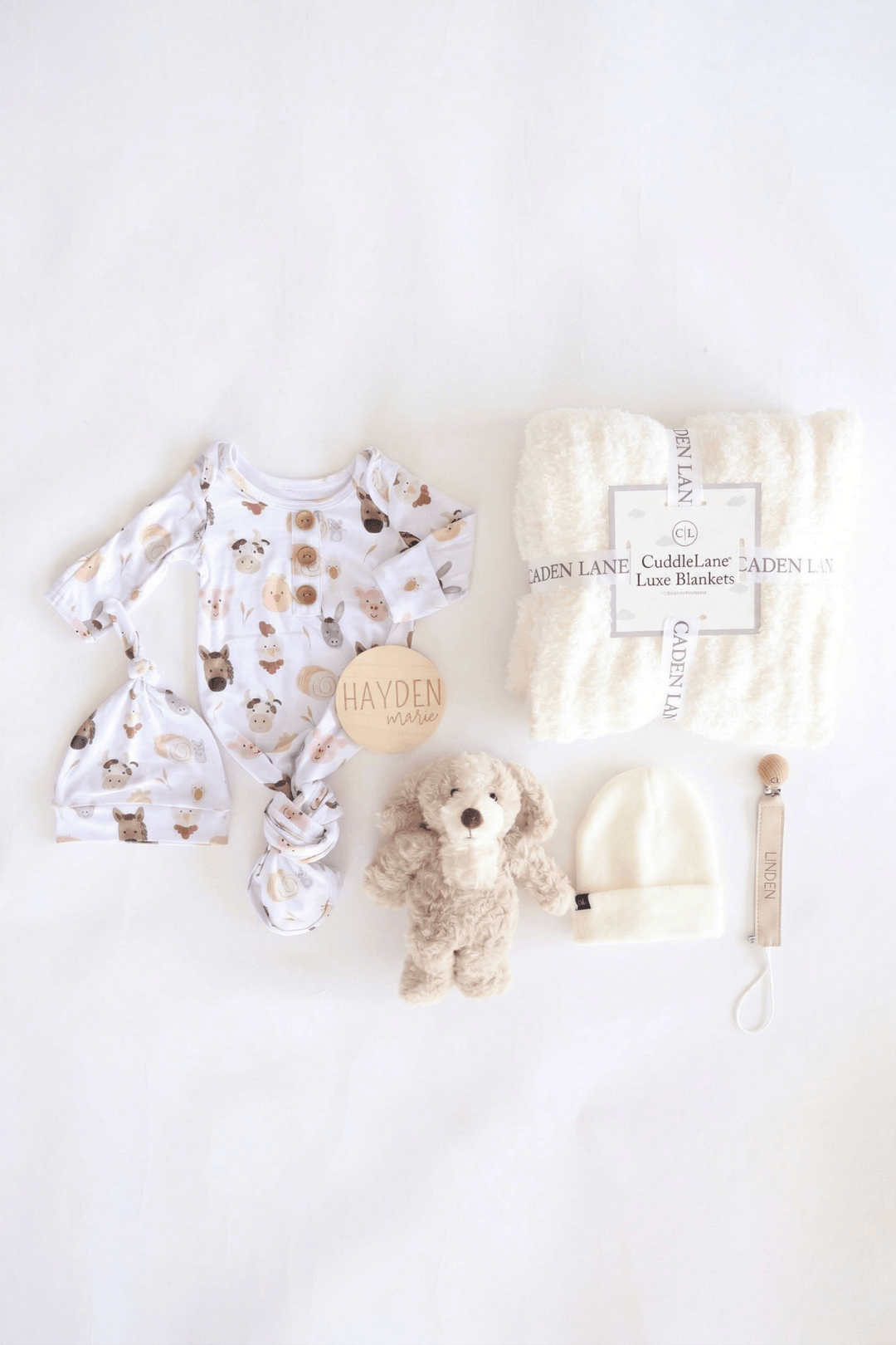 Standard - barnyard baby shower box for boys 