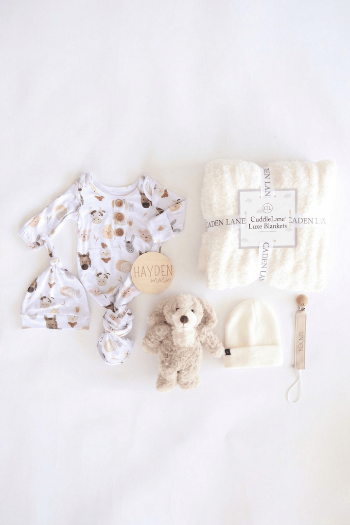 Standard - barnyard baby shower box for boys 