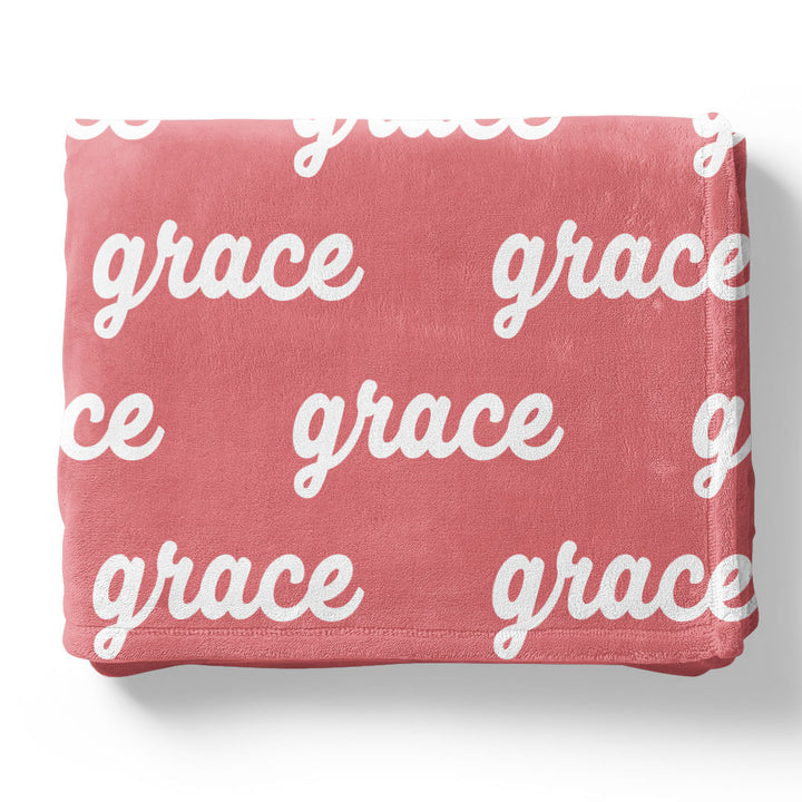 Rose Garden Personalized Color Blanket