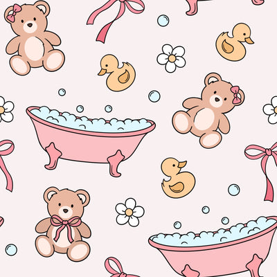 Bathtime Besties Convertible Zip Romper | Pink