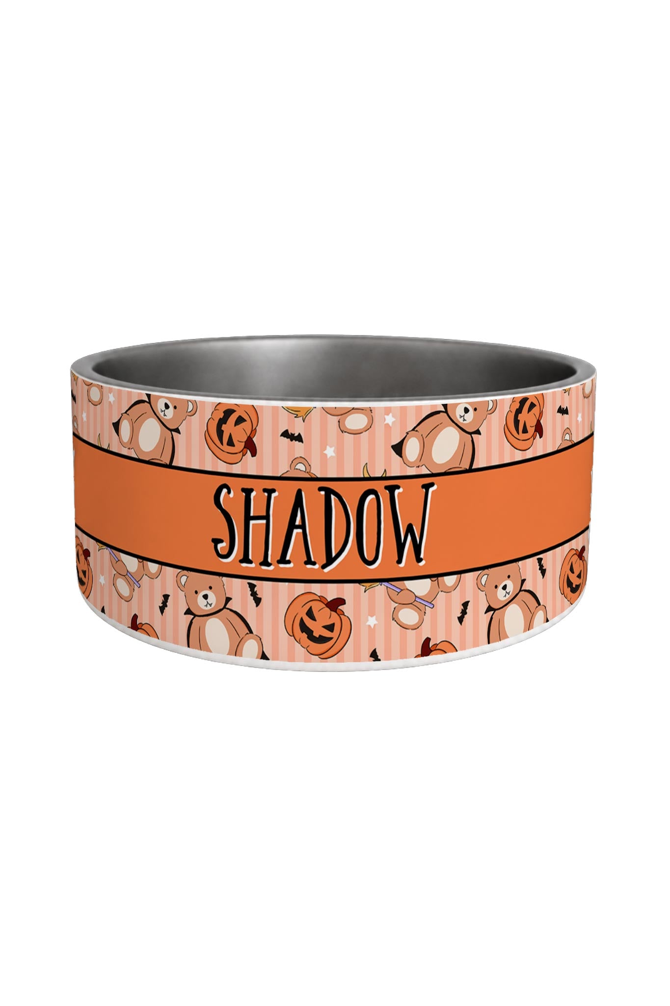 Personalized Halloween Pet Bowl | Beary Scary