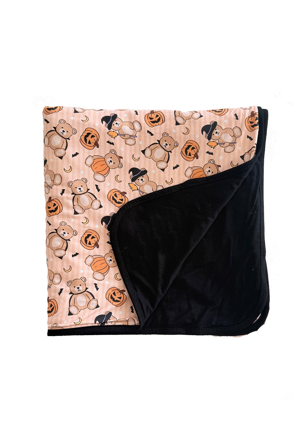 Double-Sided Halloween Bamboo Blanket | Beary Scary