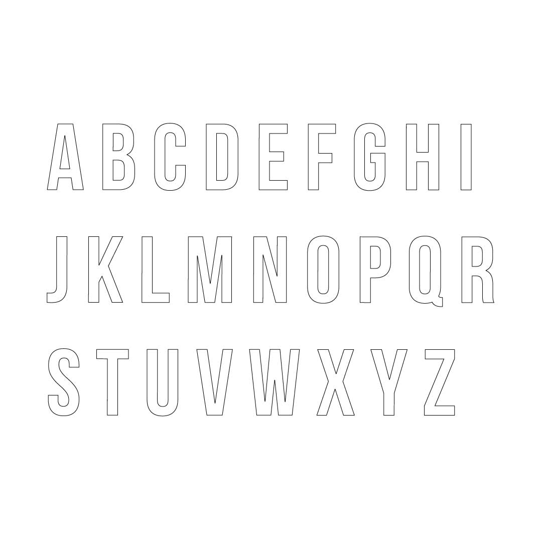 bebas neue outfline font