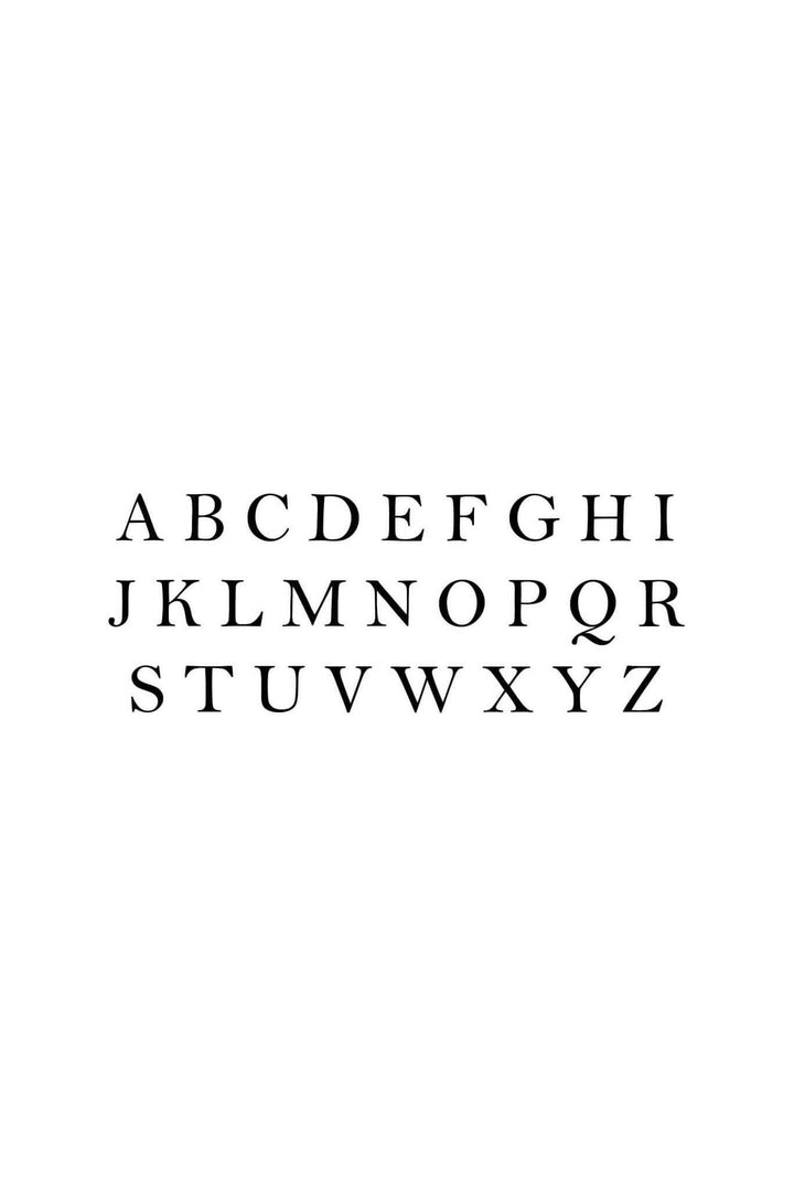 bell uppercase font 