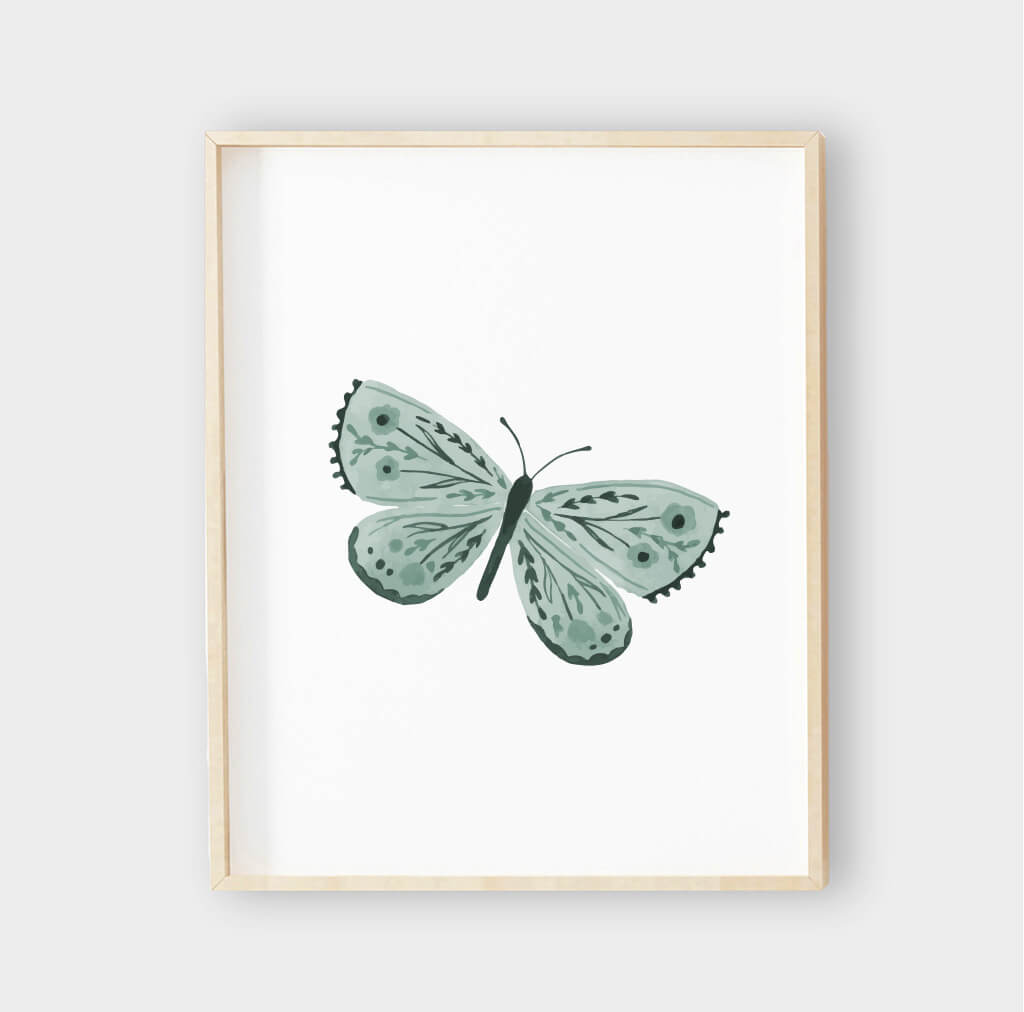 Bentley's Butterfly Digital Wall Art | Caden Lane