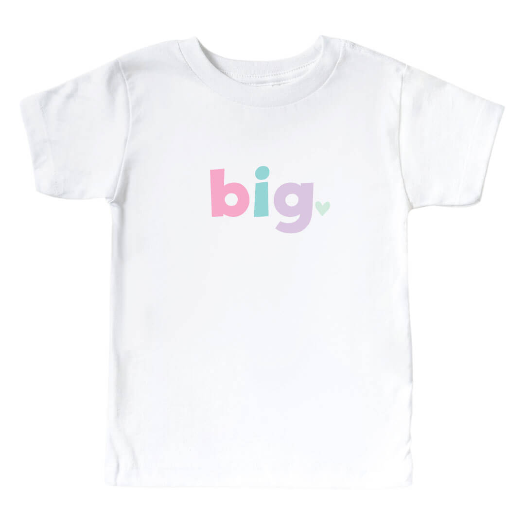 big text graphic tee for girls