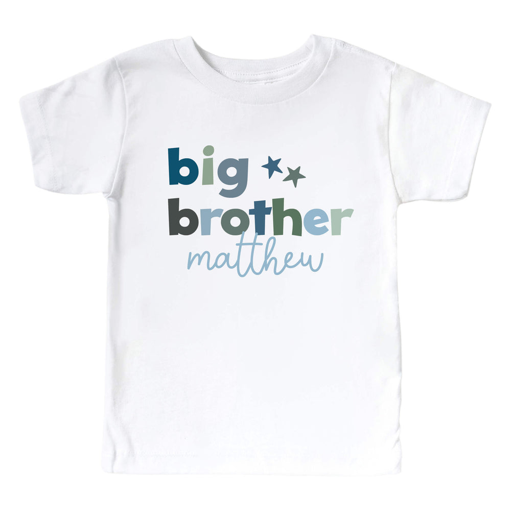 big brother personalized graphic tee