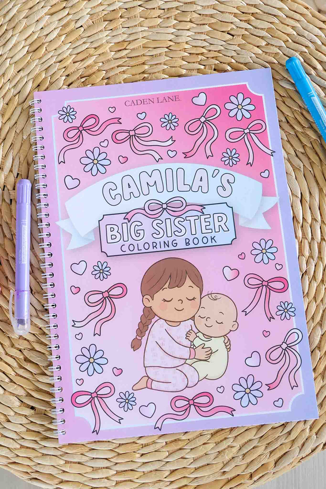 Personalized Coloring Book | Big Sibling