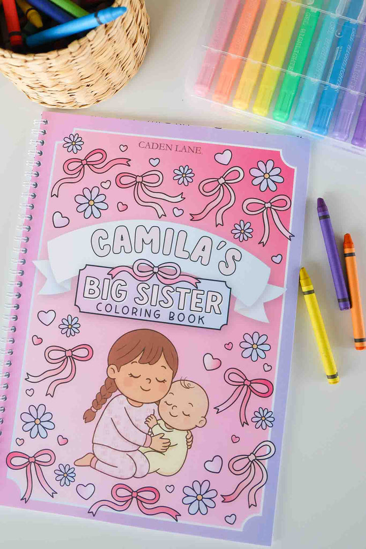 Personalized Coloring Book | Big Sibling