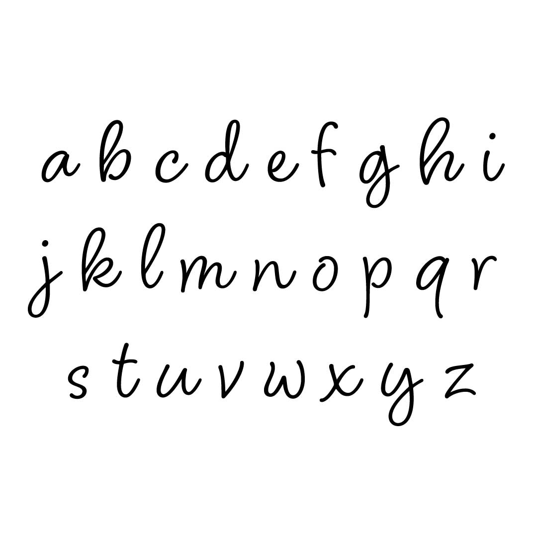 clithe regular lowercase font 