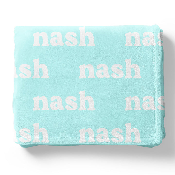 Personalized Color Blanket | Neon Lights