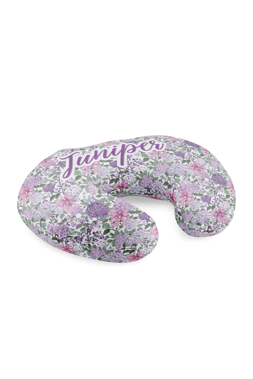 lavender lullaby personalized nursing pillow cover 