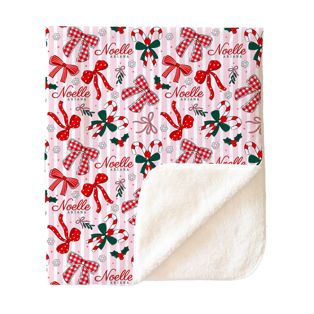 Christmas Personalized Kids Blankets