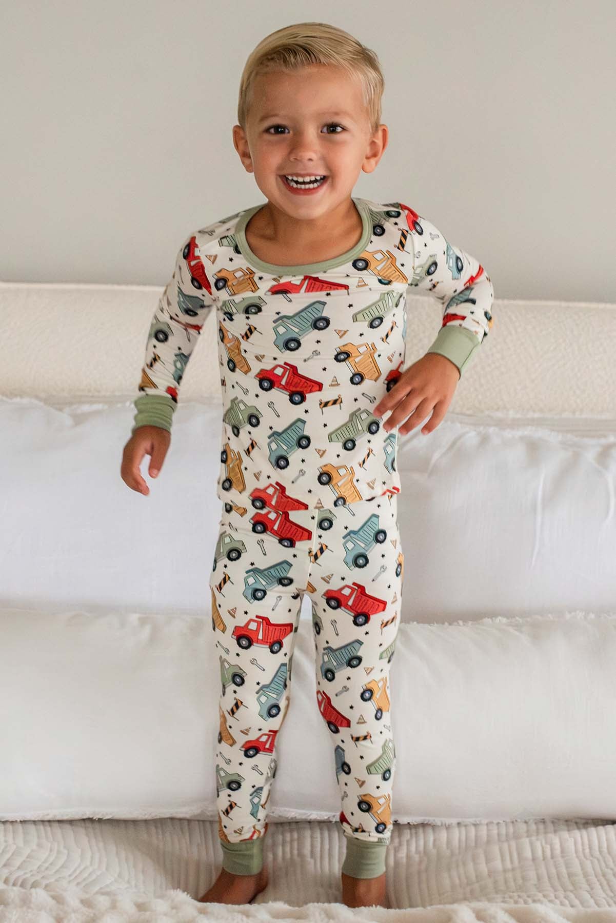 Two-Piece Bamboo Pajamas | Busy Builder