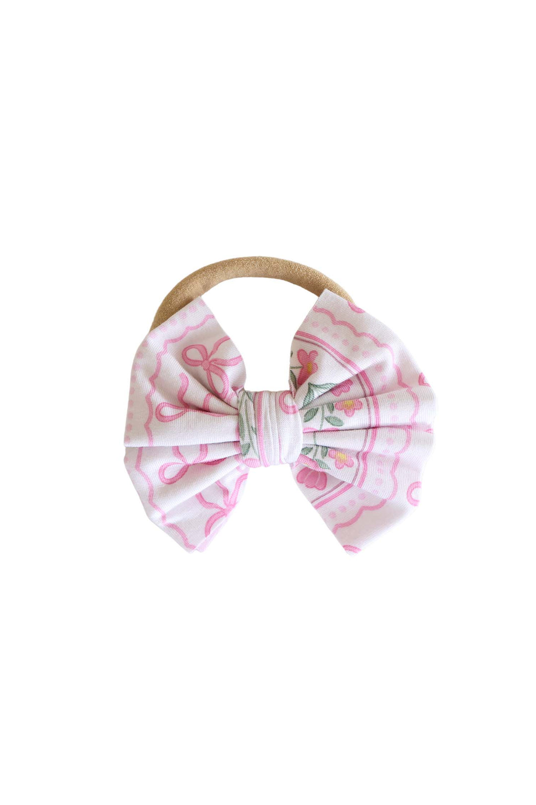 caden lane coquette garden knit bow headband