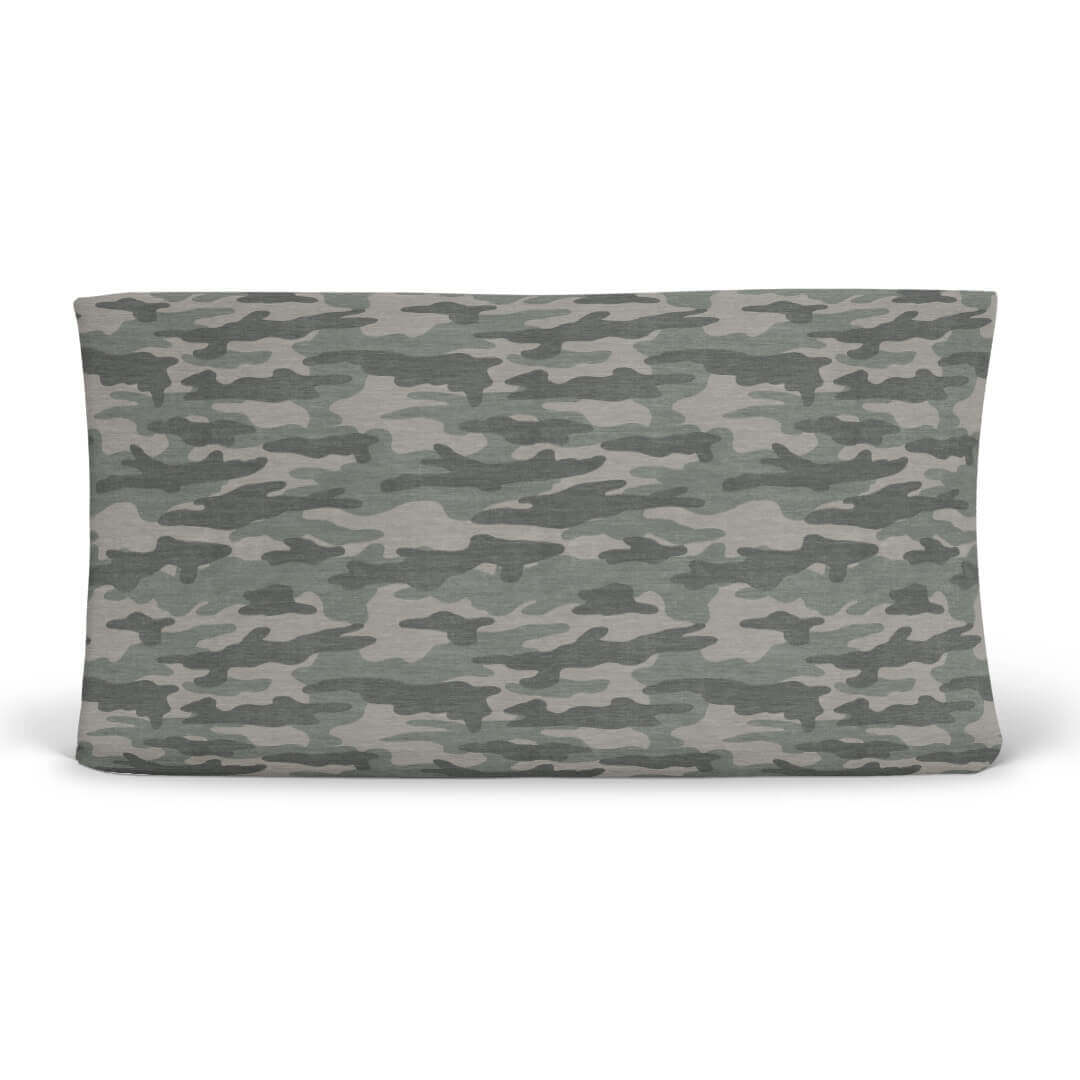 camo changing pad cover