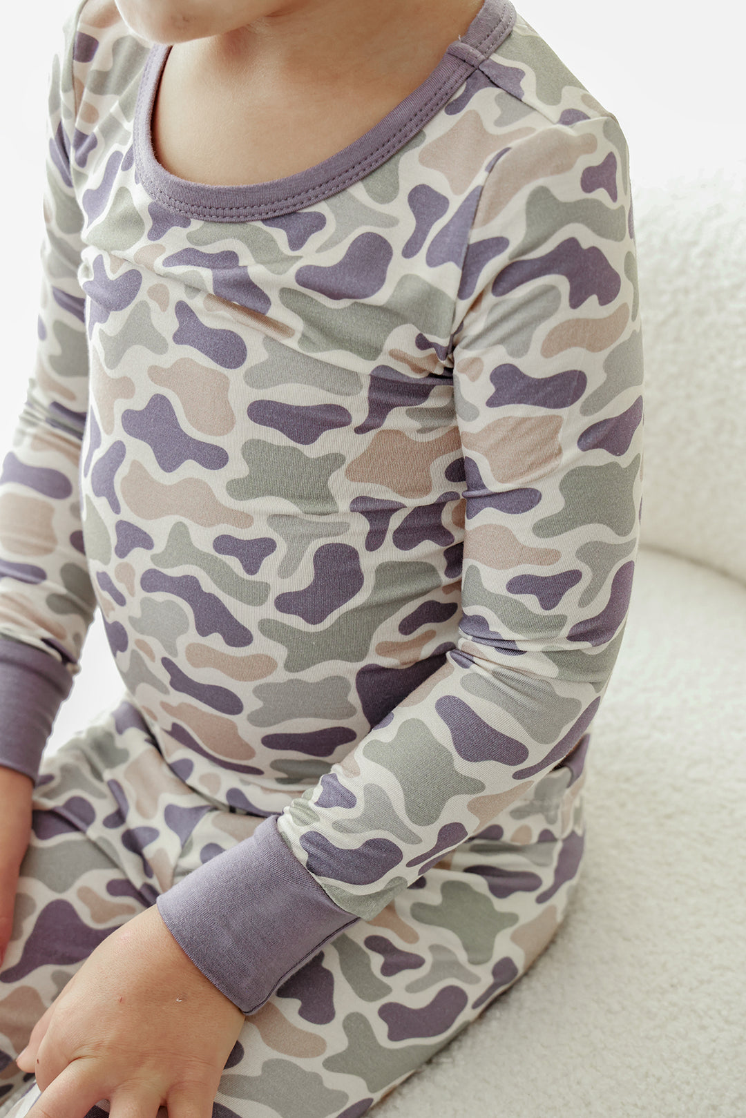 Two Piece Pajama Set | Camo Cutie