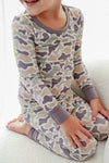 Two Piece Pajama Set | Camo Cutie