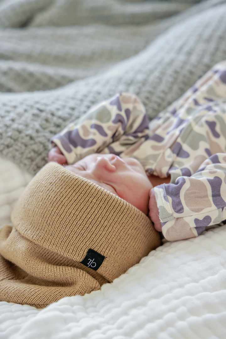Zipper Footie | Camo Cutie