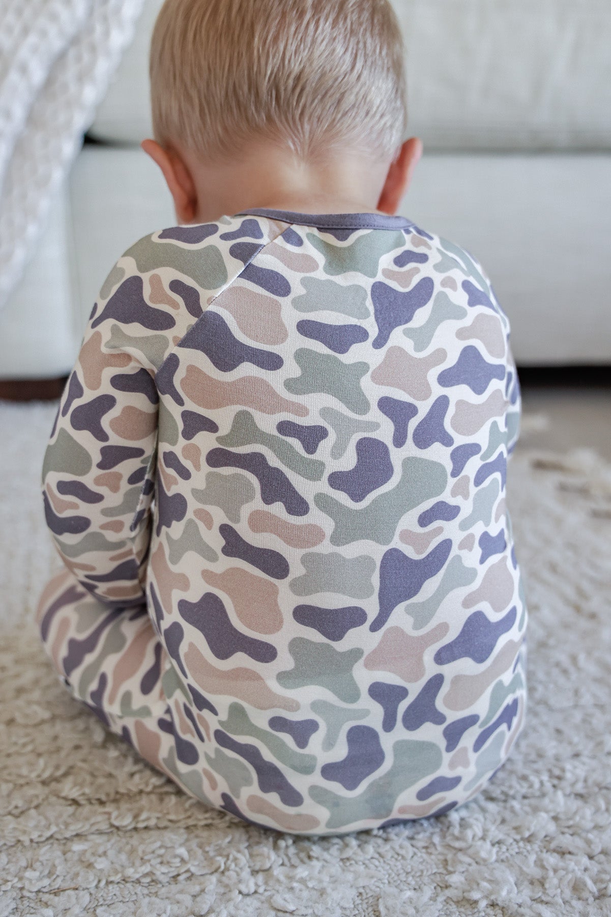 camo cutie romper