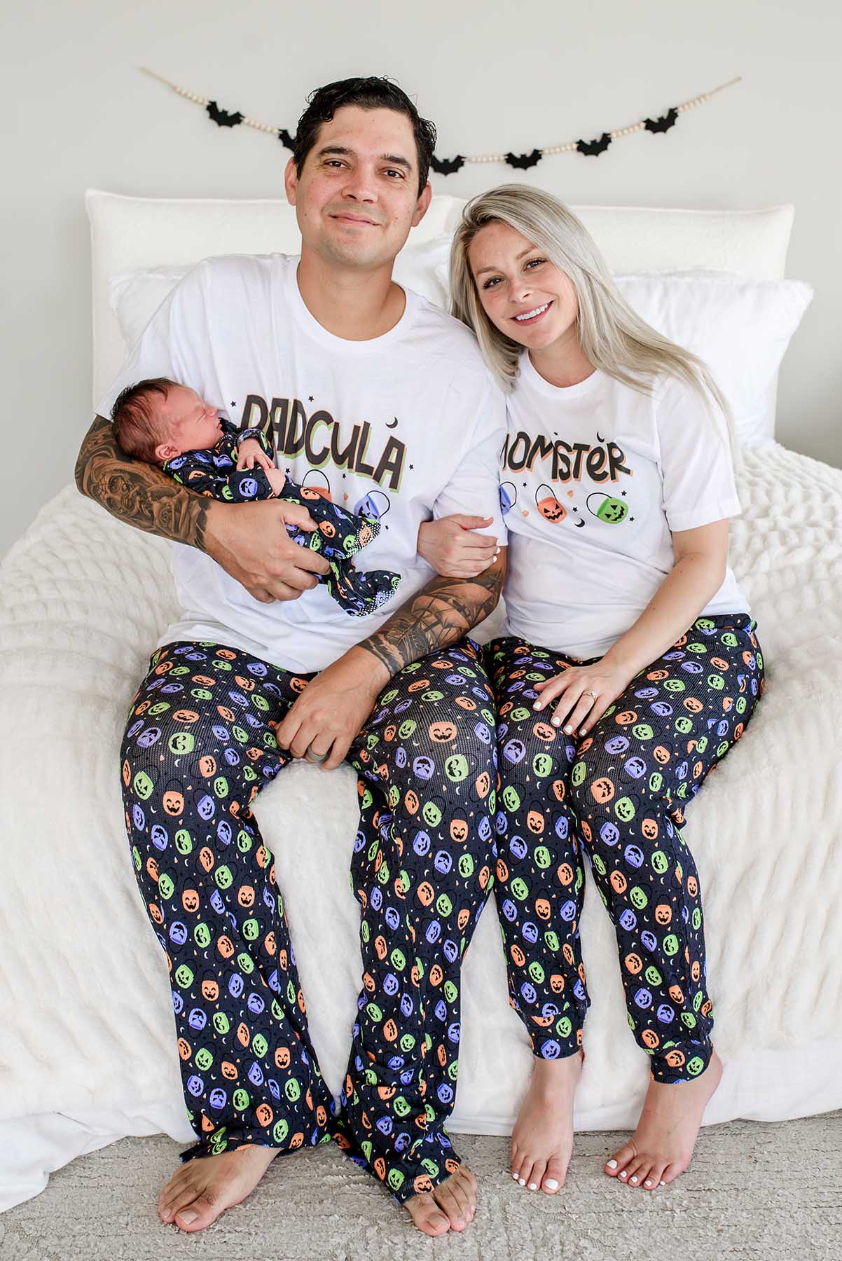 Halloween Bamboo Waffle Unisex Pajama Pants | Candy Crawl