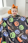 Personalized Kids' Halloween Blanket | Candy Crawl