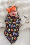 Personalized Halloween Swaddle | Candy Crawl