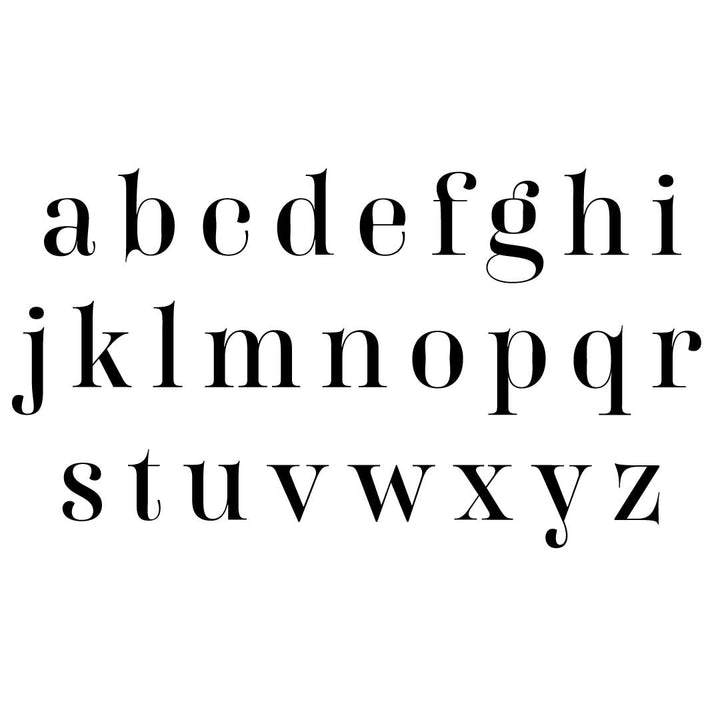 carina pro all lowercase font 