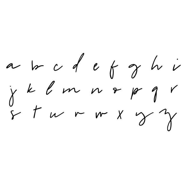 charleston script lowercase font 