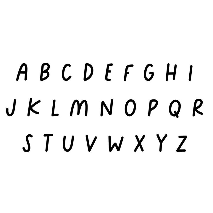 charming lines all uppercase font 