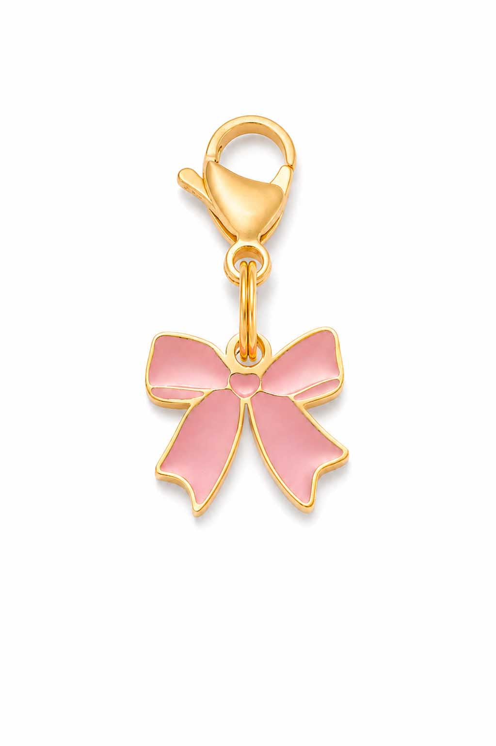 Pet Collar Charm | Pink Bow