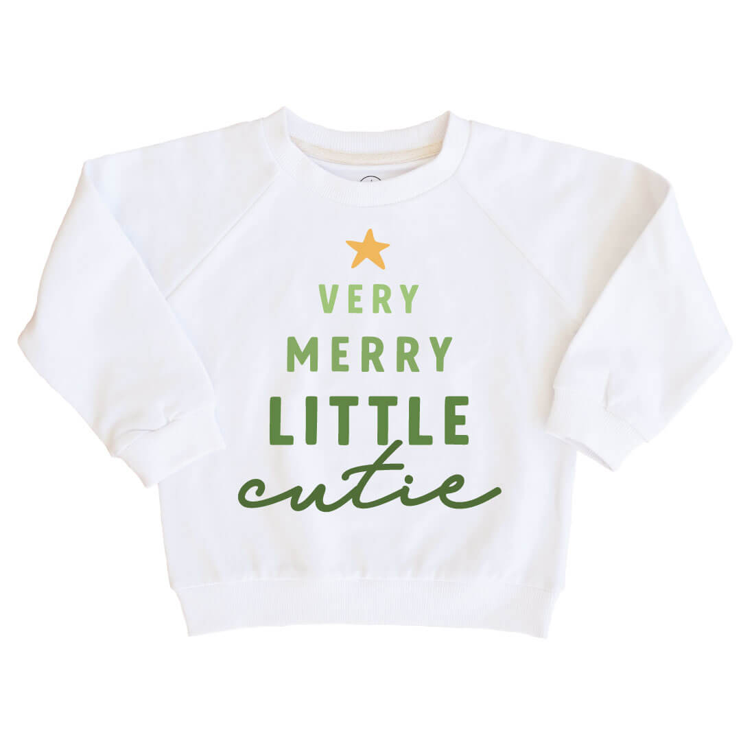 christmas graphic sweatshirt for kids 