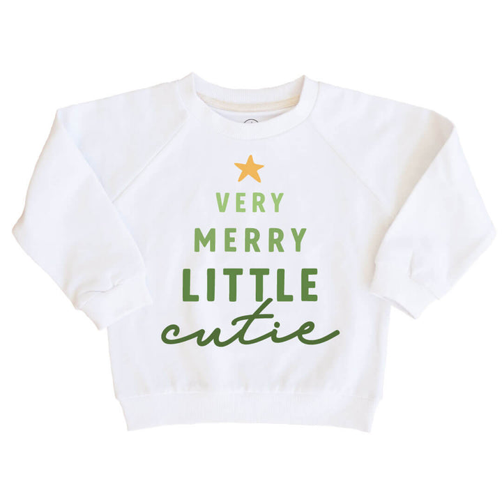 christmas graphic sweatshirt for kids 