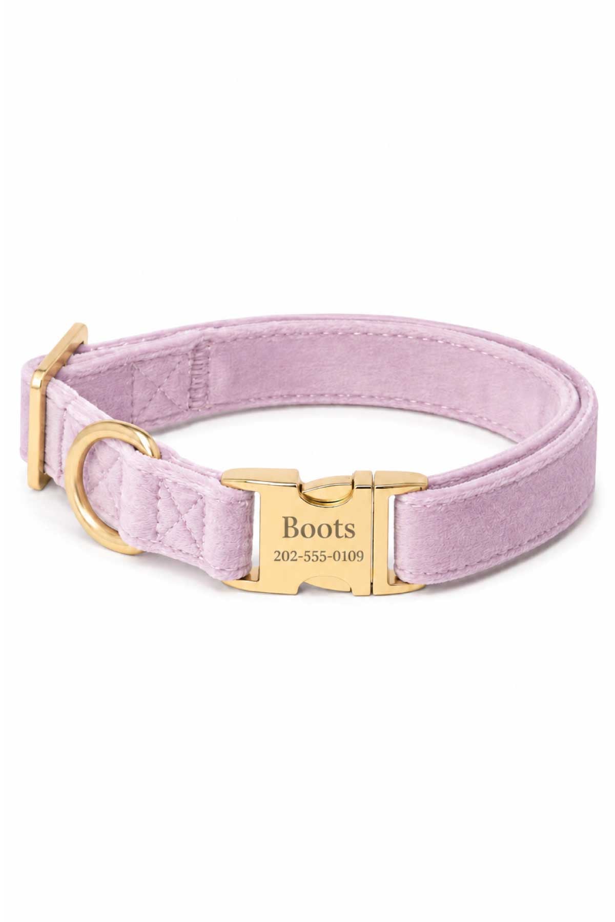 Velvet Dog Collar | Wisteria Walk