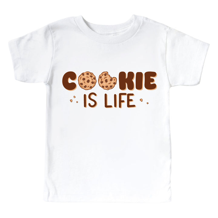 cookie is life graphic tee for kids 