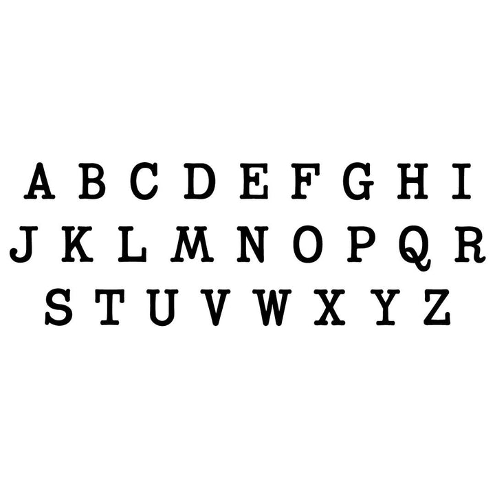 coronette uppercase font 